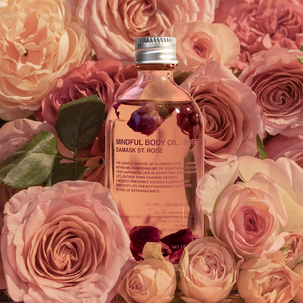 マインドフル ボディオイルセット（サンロゼ）ギフト付き – TOUN28